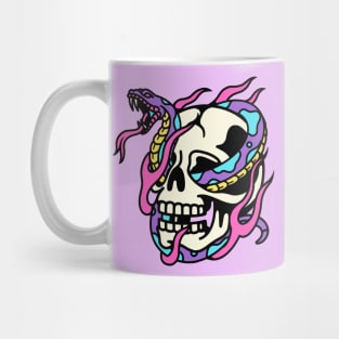 skull snake Mug